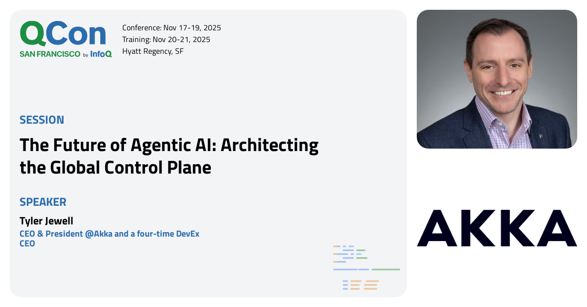 QCon San Francisco 2025 | The Future of Agentic AI: Architecting the ...